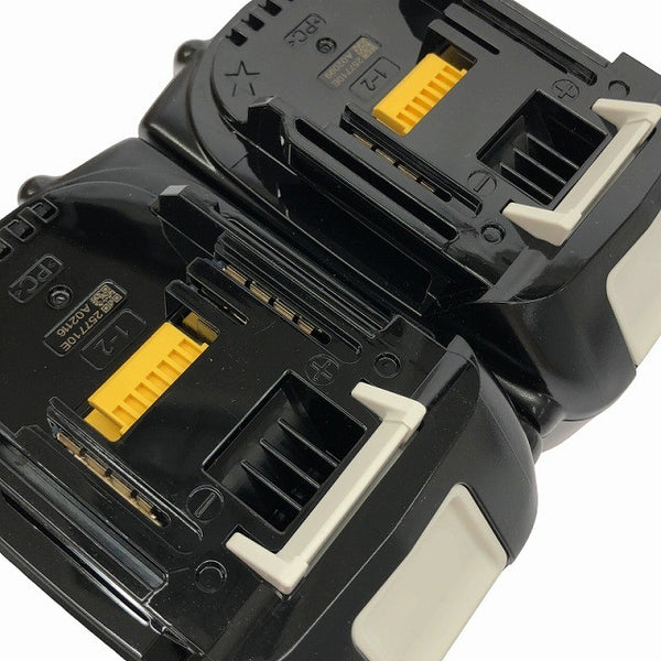☆箱違い未使用品2個セット☆ makita マキタ 18V 3.0Ah 純正リチウムイオンバッテリー BL1830B 急速 残量 LITHIUM-ION 雪/飛行機マーク125780 - 9
