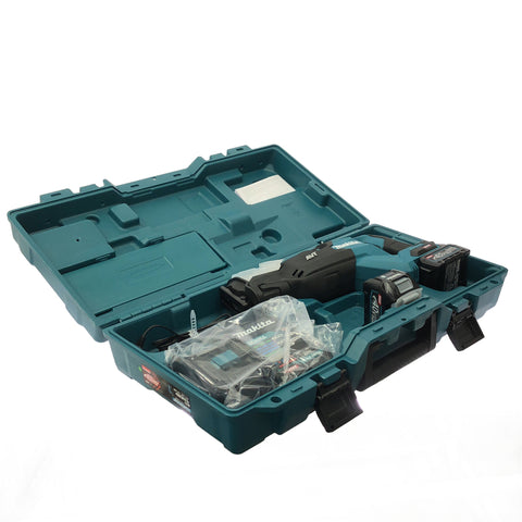 ☆未使用品☆makita マキタ 40Vmax 充電式レシプロソー JR002GRDX バッテリ2個(2.5Ah) 充電器 ケース付 コードレスセーバソー134863 - 0