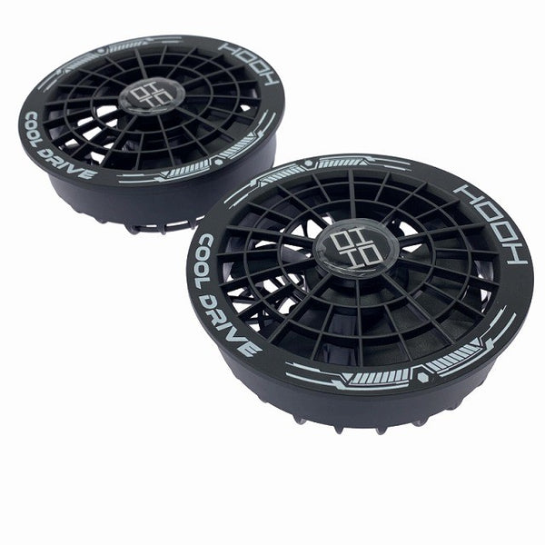 ☆未使用品☆HOOH 鳳凰 快適ウェア プロ仕様セット V9000 19V ファン＆バッテリーセット(SV900) フードベスト(V3309) 空調作業服130969 - 8