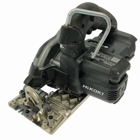 ☆中古品☆HiKOKI ハイコーキ 36V 165mm コードレス丸のこ C3606DB 黒 本体＋未使用替刃付 充電式マルノコ 丸ノコ 丸鋸135983 - 0