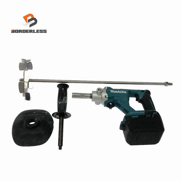 ☆中古品☆makita マキタ 18V 充電式カクハン機 UT130D 本体＋シャフト＋パドル付 コードレス かくはん機 撹拌機 攪拌機 ミキサー134185 - 1
