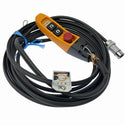 ☆未使用品☆KITO キトー 3点押しボタンコード 4C 8m 1式 ZB10025X10782 ボタンスイッチ(SWDB100AA1) 電気チェーンブロック用129543 - 4