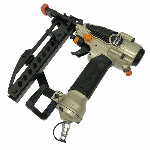 ☆中古美品☆HiKOKI ハイコーキ 常圧 フロア用タッカー N3804MF ケース付 ステープル幅4mm 長さ38mm エアタッカー エアータッカー133874 - 7