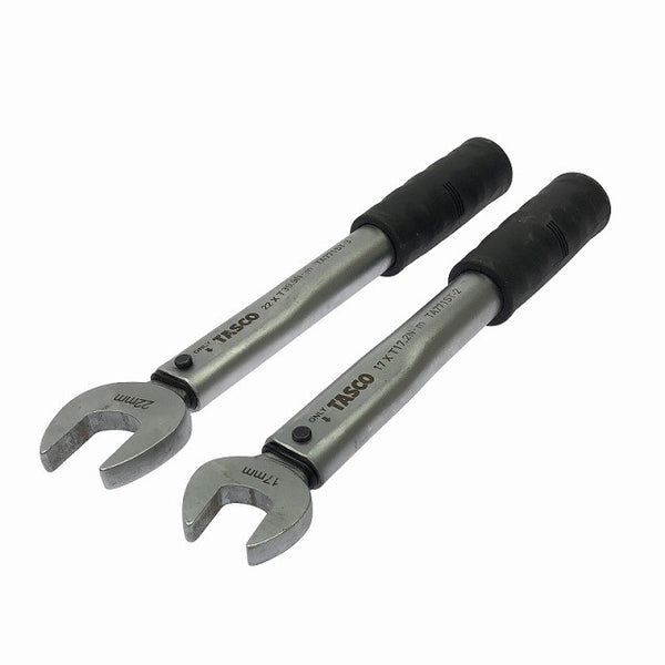 ☆中古品2本セット☆TASCO タスコ 高精度トルクレンチ 17XT17.2Nm 22XT39.9Nm TA771ST-2 TA771ST-3 スパナヘッド120387 - 4