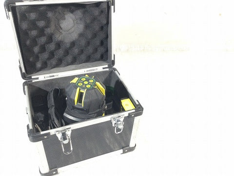 ☆中古品☆FIRECORE グリーンレーザー墨出し器 FIR-GL8-EA 4V4H1D 受光器 ケース付 電子ジンバル フルライン119166 - 0