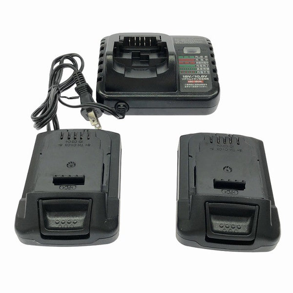 ☆比較的綺麗☆KYOCERA 京セラ 18V 充電式インパクトドライバー BID-1805 バッテリー2個(18V 1.5Ah) 充電器 ケース付 電動工具137946 - 9
