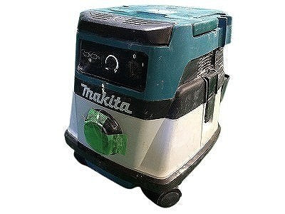 ☆中古品☆ makita マキタ 18V+18V 100V 乾式両用業務用ハイブリッド集じん機 VC860 本体+ホース バッテリー別売 電動工具 集塵機113837 - 0