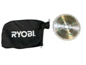 ☆比較的綺麗☆RYOBI リョービ 100V 卓上スライド丸ノコ TSS-192 替刃1枚付き 集じん袋付き  切断機131402 - 10