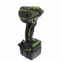 ☆中古品☆ makita マキタ 14.4V 充電インパクトドライバ TD133D ライム 本体+バッテリー1個(3.0Ah)+充電器131502 - 4