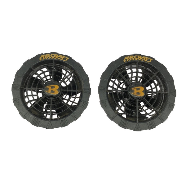 ☆中古品☆BURTLE バートル 22V エアークラフト用バッテリー AC08 ファンユニット AC08-1 ACアダプタ付 空調作業服用118674 - 8