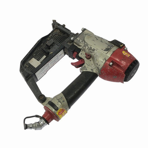 ☆中古品☆ MAX マックス 常圧エアフロアタッカー TA-557F/957T エアタッカー 大工 内装業リフォーム 釘/クギ122475 - 0