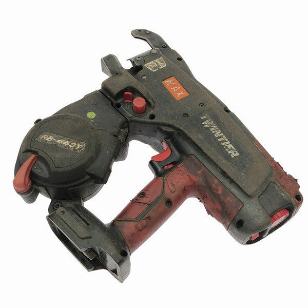 ☆中古品☆MAX マックス 14.4V 充電式鉄筋結束機 ツインタイア RB-440T 充電器 ケース付 ツインタイヤ コードレス 鉄筋工事137860 - 7