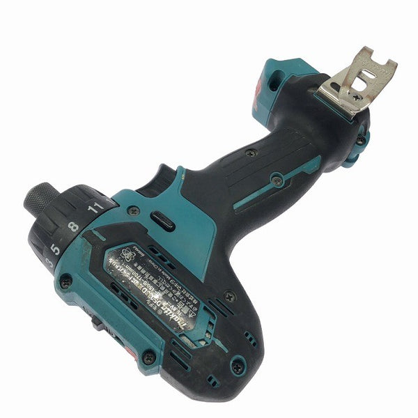 ☆中古品※バッテリ無し☆makita マキタ 10.8V 充電式ドライバドリル DF033D 充電器 DC10SA ケース付 コードレス 締付け136086 - 7