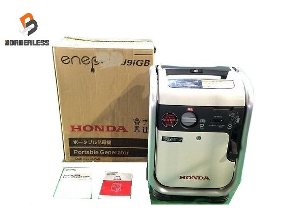 ☆極美品 試運転程度☆HONDA ホンダ enepo エネポ 正弦波インバーター搭載発電機 EU9iGB カセットボンベ式 インバータ発電機 - 1