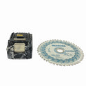 ☆比較的綺麗☆makita マキタ 18V 165ｍｍ 充電式マルノコ HS631D バッテリ1個(6.0Ah) 鮫肌付 コードレス丸のこ 2022年9月製造127455 - 9