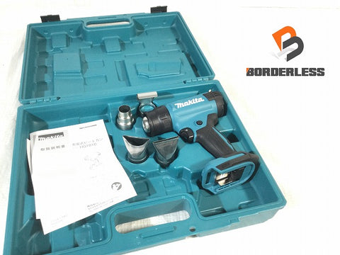 ☆美品☆makita マキタ 18V 充電式ヒートガン HG181DZK 本体+ケース アタッチメント ホットエアガン 設定温度 ～550度 - 0