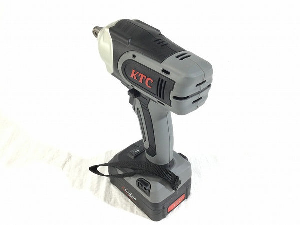 ☆未使用品☆KTC 京都機械工具 コードレストルクリミットインパクトレンチセット JTAE411A バッテリ2個 充電器 ケース付き116894 - 4