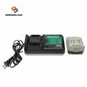 ☆中古品セット☆makita マキタ 14.4V 1.3Ah リチウムイオンバッテリー  BL1413G 14.4/18V用 充電器 DC18SG ライトバッテリー135661 - 1