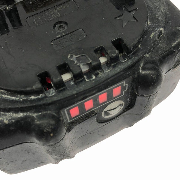 ☆中古品 76回と88回☆makita マキタ 18V 6.0Ah 純正 リチウムイオンバッテリー BL1860B(2個) 残量表示付 雪マーク138237 - 6