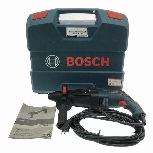 ☆中古品☆ BOSCH ボッシュ 100V ハンマードリル GBH2-28 ケース付 SDSプラス コード式 ハンマドリル 電動工具 穴あけ 115942115942 - 3