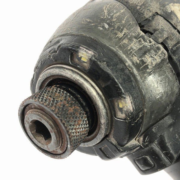☆中古品☆makita マキタ 40Vmax 充電式インパクトドライバー TD002G 黒/ブラック 本体のみ コードレス バッテリー式137904 - 6
