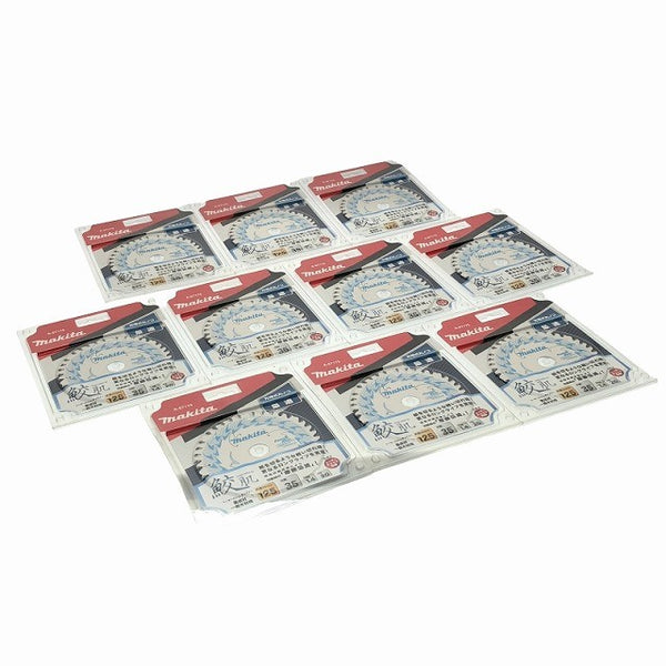 ☆未使用品10枚セット☆makita マキタ レーザースリットチップソー 鮫肌 A-67175 125mm 一般木材用 マルノコ用 替刃 ブレード - 3