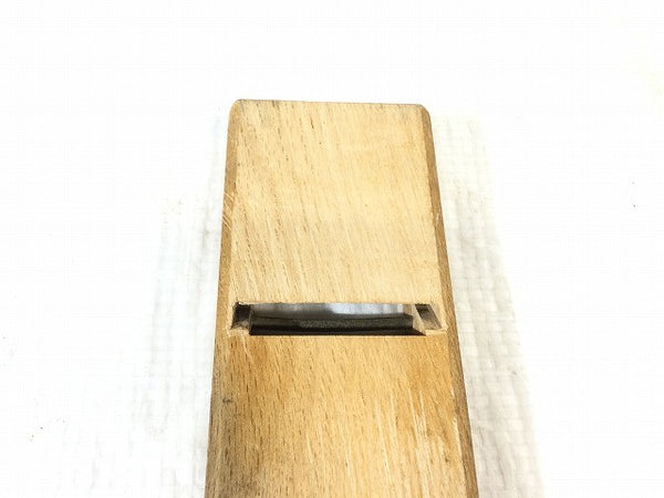 ☆中古品☆河怡 替刃式 鉋 寸八 身幅70mm 替刃付き 平鉋 かんな カンナ 大工道具 手工具 木材加工 切削 - 6