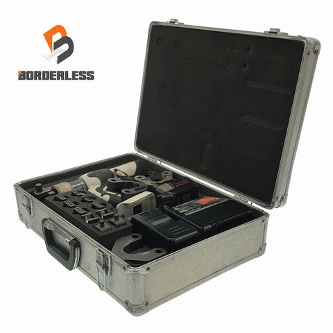 ☆中古品☆IZUMI イズミ 泉精器 14.4V 充電油圧式多機能工具 REC-Li250M バッテリー1個(14.4V 3.0Ah) 充電器 コマ付 116148