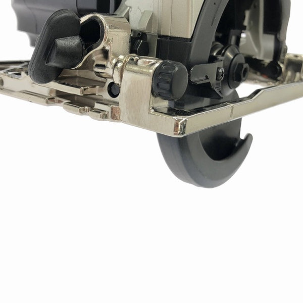 ☆極美品☆makita マキタ 18V 125mm 充電式マルノコ HS474DRGXB バッテリー2個(18V 6.0Ah)充電器 鮫肌 ケース付 丸のこ 丸鋸 112878 - 9