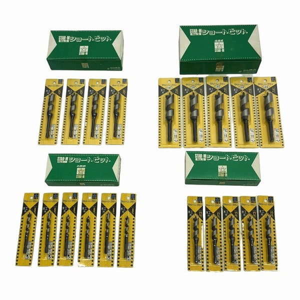 ☆未使用品☆STAR-M スターエム 木工用 兼用ビット 5-A 33/30/24/22/20/18/11/10.5/10/9/8.5/7.5/7/6/5/5 NO/5 他108356 - 7