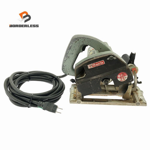 ☆中古品☆makita マキタ 100V 小型ミゾキリ 3003A 小穴カッター 胴縁カッター 溝切りカッター 木材加工 大工道具 電動工具137191