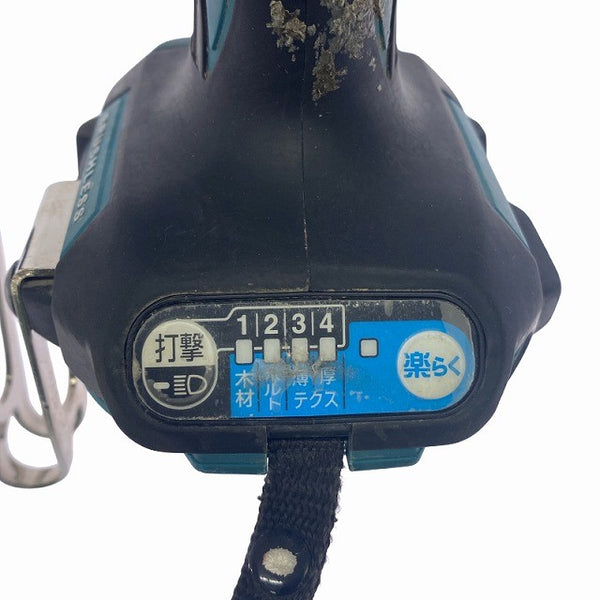 ☆中古品☆makita マキタ 18V 充電式インパクトドライバー TD173D 青/ブルー コードレスインパクトドライバー 締付け132039 - 9