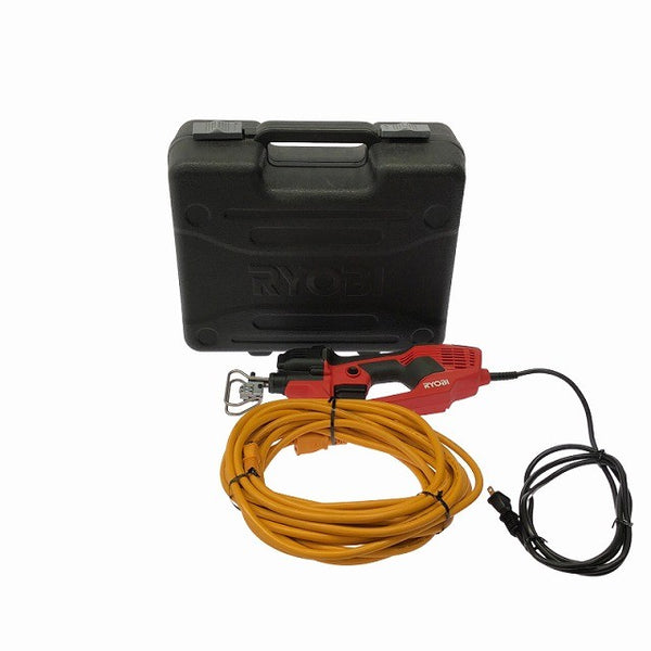 ☆比較的綺麗☆RYOBI リョービ 電気のこぎり ASK-1010 延長コード 刃 ケース付き 電動ノコギリ 木工 DIY129494 - 3
