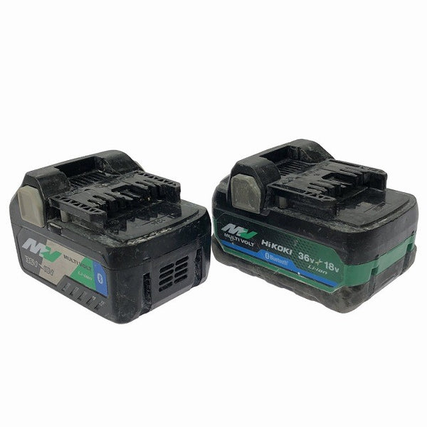 ☆中古品☆HiKOKI ハイコーキ 36V リチウムイオン蓄電池 BSL36A18BX BSL36A18B 合計2点セット マルチボルトバッテリー 充電池116417 - 4