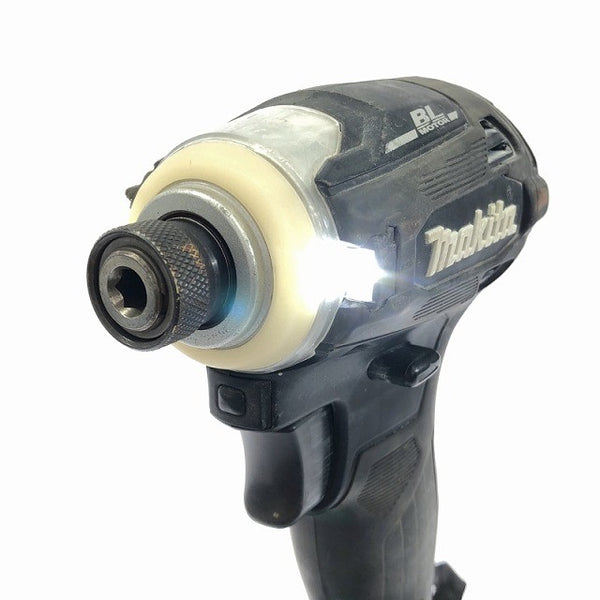 ☆中古品☆makita マキタ 14.4V 充電式インパクトドライバー TD162DRGXB バッテリー2個(14.4V 6.0Ah)充電器 ケース付 コードレス116948 - 8