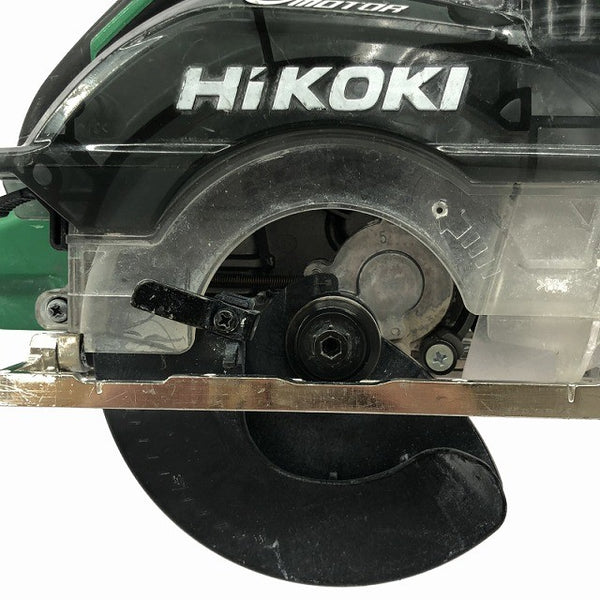 ☆中古品☆HiKOKI ハイコーキ 125mm 深切電子集じん丸のこ C5YE 丸鋸 丸ノコ マルノコ 切断 木材加工 電動工具130717 - 8