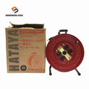 ☆極美品☆HATAYA ハタヤ 100V 30m サンデーリール GS-30 防じんシャッター付 屋内用 コードリール 電工ドラム 延長コード129999 - 1