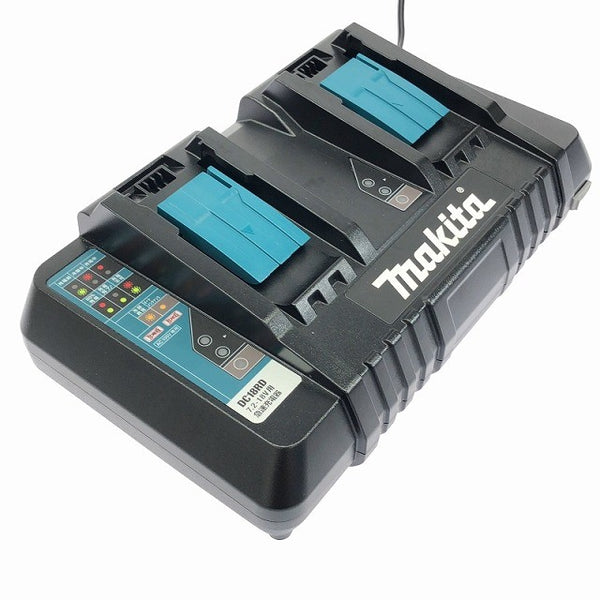 ☆美品セット☆makita マキタ 18V 6.0Ah 純正 リチウムイオンバッテリー BL1860B 2口急速充電器 DC18RD リチウムイオン電池 - 3