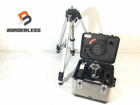 ☆美品☆TAJIMA タジマ グリーンレーザー墨出し器 ゼロブルー ジンバルKJC ZEROBL-KJC 受光器 三脚 バッテリ1個 ケース付120501