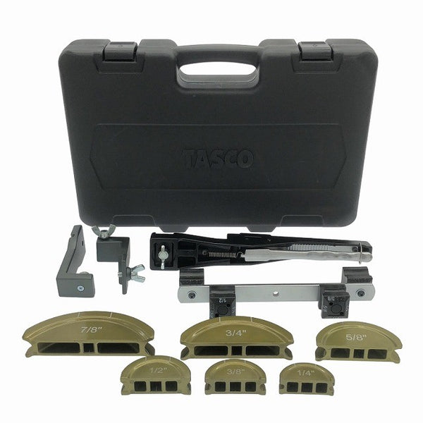 ☆極美品☆TASCO タスコ ラチェット式ベンダーセット TA512AX ケース付 パイプベンダー チューブベンダー なまし銅管専用 手動式 116025116025 - 3