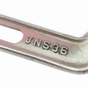 ☆中古品☆JIRO ジロー シノ付曲がりレンチ 36mm JNS36 シノ付き曲がりレンチ シノ付き片口曲がりメガネレンチ 角度付133420 - 8