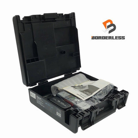 ☆未使用品☆Panasonic パナソニック 充電ドリルドライバー EZ1DD4J18D-B バッテリ2個(18V5.0Ah) 充電器 ケース114591 - 0