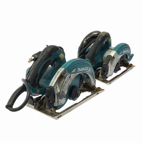 ☆中古品2点セット☆makita マキタ 100V 165mm 電気マルノコ 5637BA×2 電動工具 切断機 木工 DIY 大工道具124212 - 0