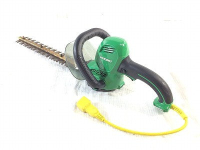 ☆中古品☆HiKOKI ハイコーキ 100V 植木バリカン CH 植木専用 同長三面研磨刃 350mm 付き 造園 手入れ - 5