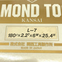 ☆未使用2枚セット☆KK KANSAI 関西工具製作所 ダイヤモンドブレード L-7 乾式 180×2.2×6 25.4H 電動工具用 コンクリートカッター用131395 - 6