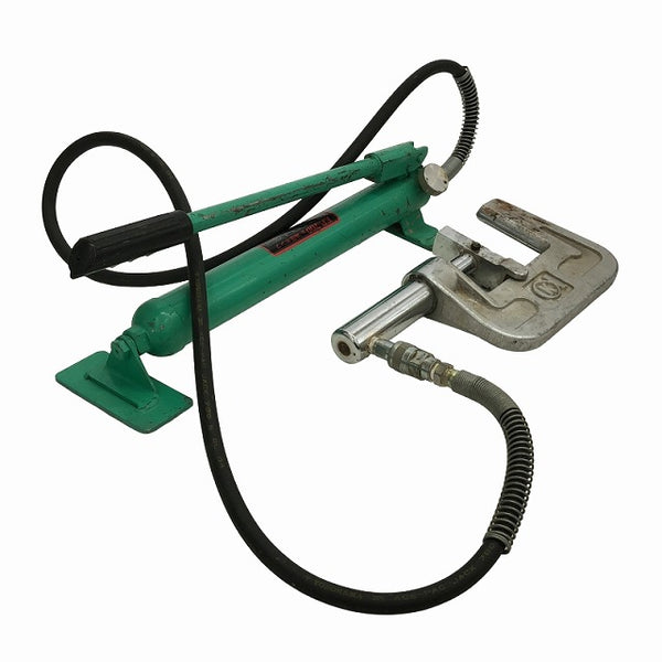 ☆中古品☆KAMEKURA 亀倉精機 油圧ポンプ EP-700型 パイプ断水機 P-50N ケース付 パイプ圧着機 水道管工事 手動油圧式 - 4