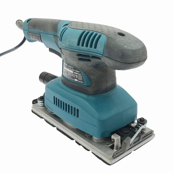 ☆中古品☆makita マキタ 100V 仕上サンダー BO3710 ダストバッグ 未使用ペーパー付 コード式 仕上げサンダー 研磨機117917 - 3