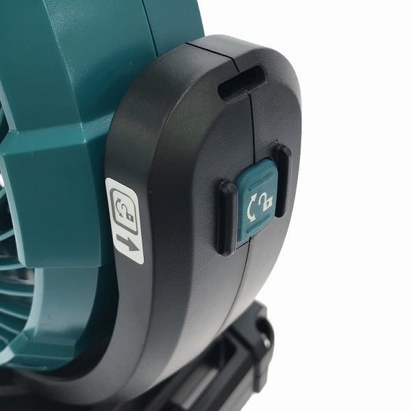 ☆未使用品☆makita マキタ 14.4V/18V/100V 充電式ファン CF102DZ  ACアダプター付き 小型 コンパクト コードレス 送風機 扇風機 - 7