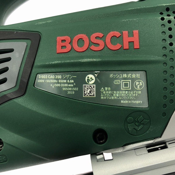 ☆比較的綺麗☆BOSCH ボッシュ 100V ジグソー PST1000PEL ケース付 コード式 電気のこぎり 電動ノコギリ 木工用 切断機136182 - 9