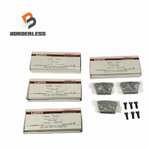 ☆長期保管品☆紅蓮 床研削機カッター GKW3CL-2206×4 PCDフロア ブラック 丸型3個：左回転 ディスク - 1